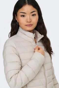 Only Puffer zip fastening jacket