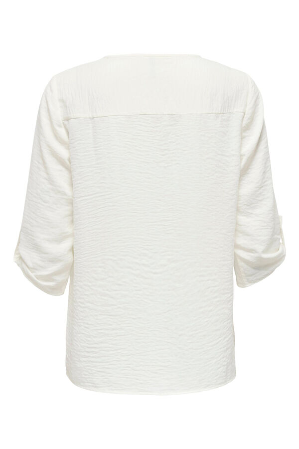 Springfield 3/4-length sleeve blouse bijela