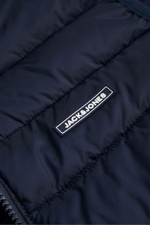 Jack & Jones Junior  Logo padded gilet blue