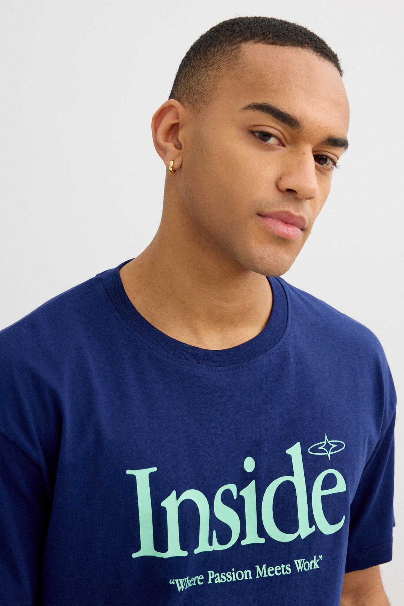 Inside T-shirt de manga curta