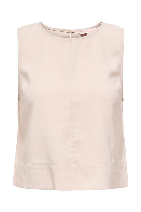 Only Sleeveless top brown