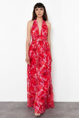 Trendyol Halterneck dress printed
