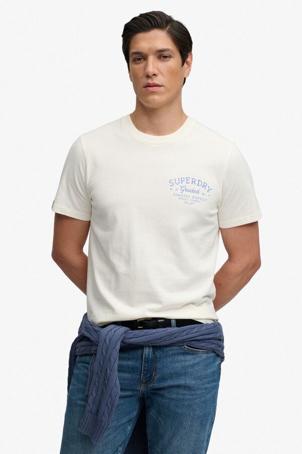 Superdry Graphic short sleeve T-shirt white