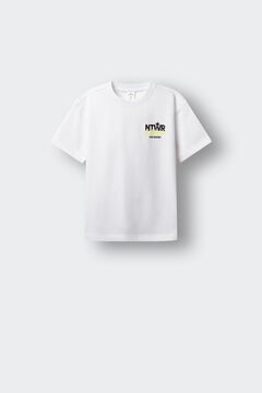Springfield Kids Majica kratkih rukava NTWR X California za dečake Bež