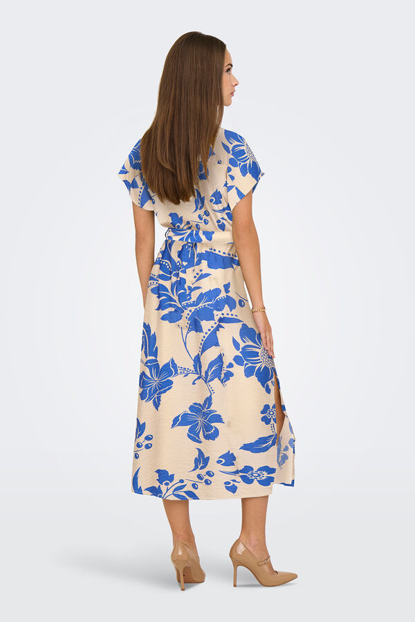 JDY Midi shirt dress white