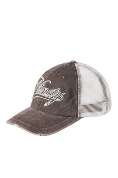 Springfield Embroidered cap brun