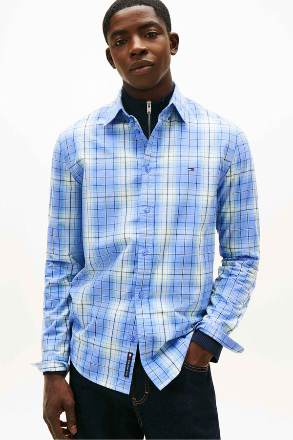 Tommy Jeans Regular fit shirt blue
