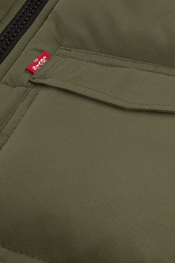 Levi's Puffer jacket with hood beige