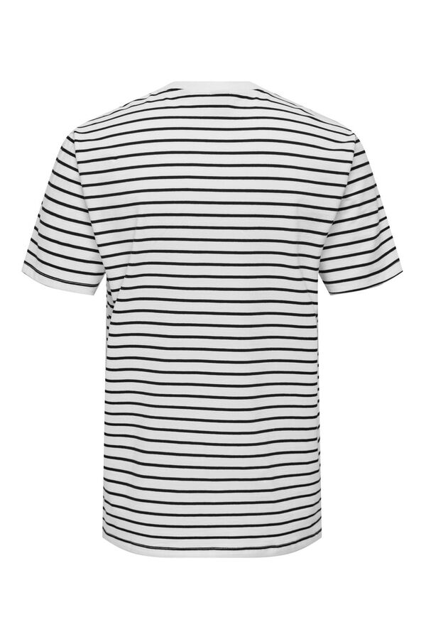 Only & Sons Printed short sleeve T-shirt white