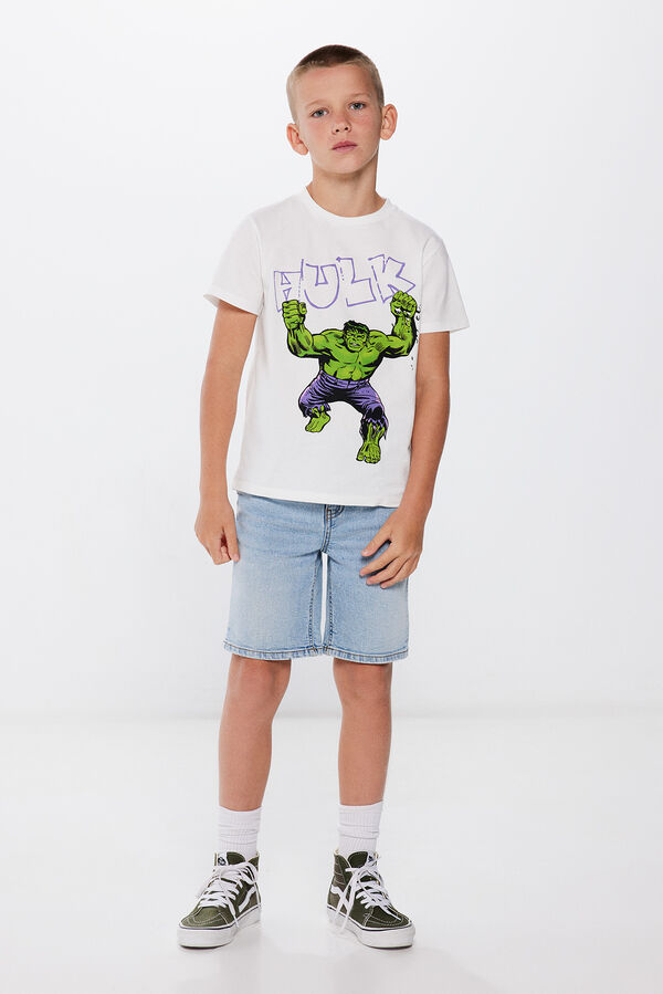 Springfield Boy's Hulk T-shirt ecru