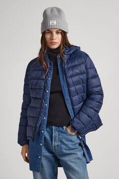 Springfield Quilted puffer jacket navy