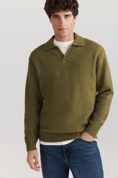 Springfield Soft touch polo neck jumper