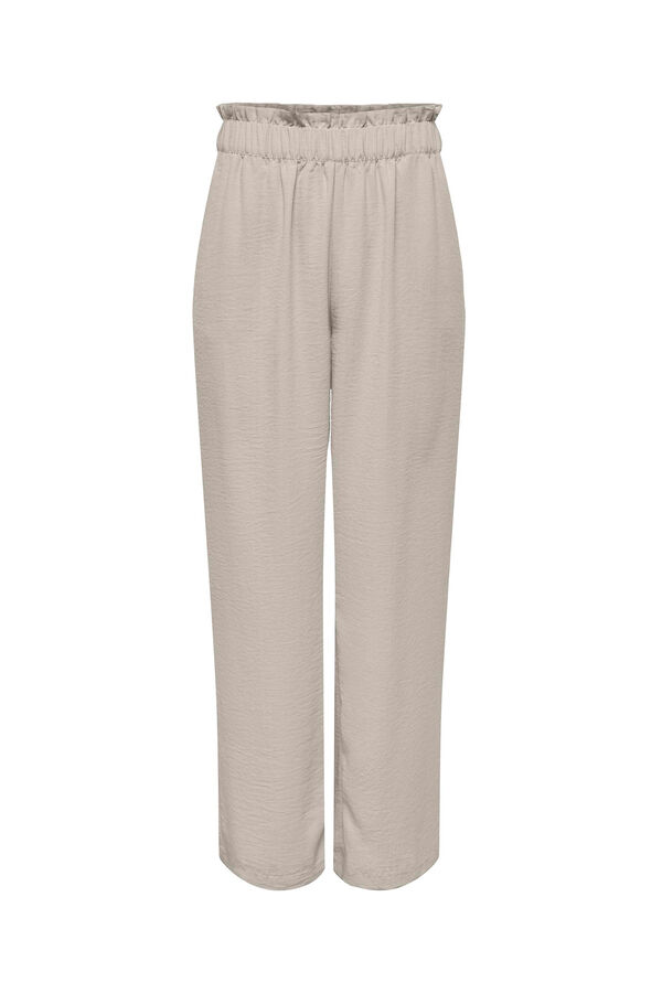 Springfield Pantalón ancho gris medio