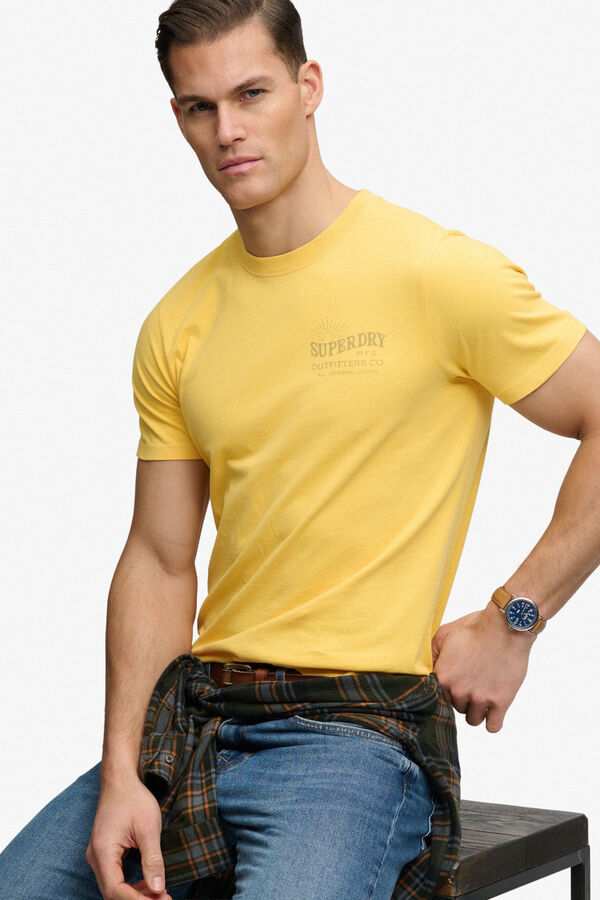 Superdry Short sleeve mountain graphic T-shirt printed