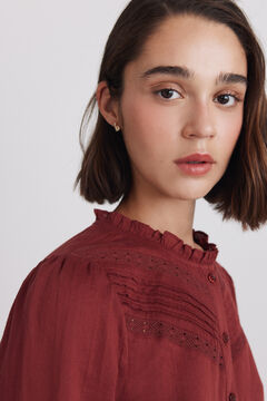 Springfield Romantic ruffle neck blouse