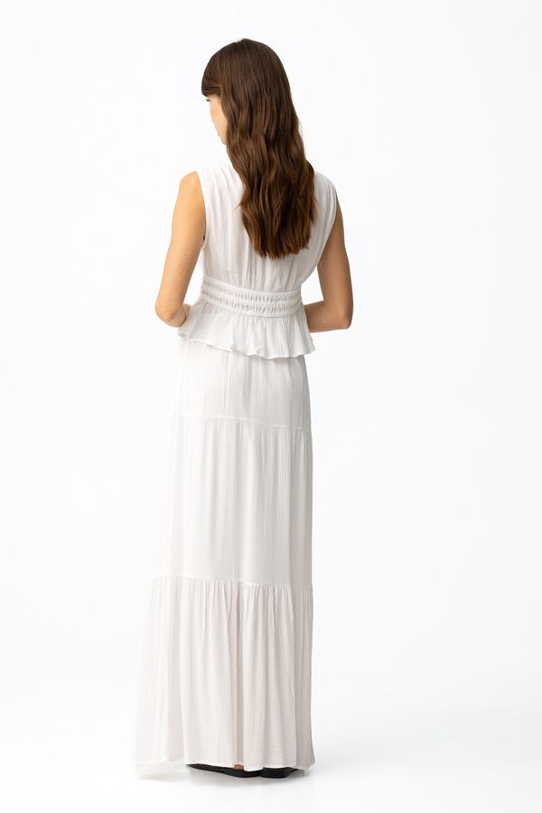 Tiffosi Regular long skirt white
