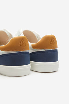 Springfield Műbőr, feh&eacute;r h&aacute;zipapucs feh&eacute;r