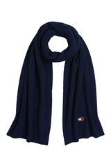 Tommy Jeans Bufanda Tommy Jeans azul marino con bandera azul