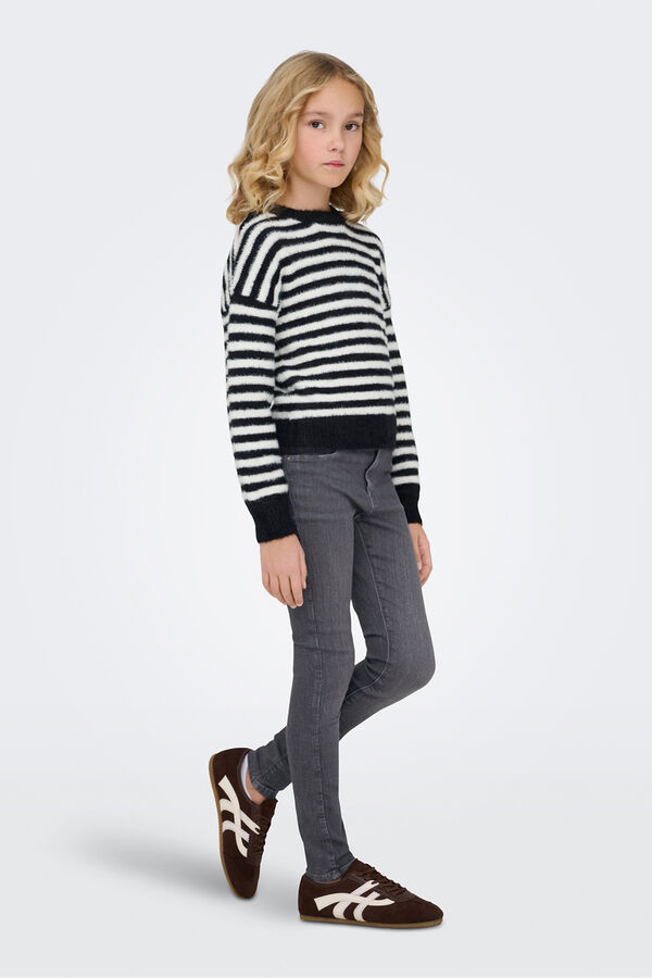 Only Girls Skinny Jeans grey