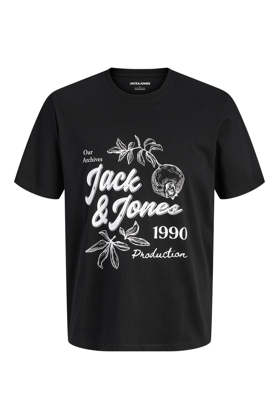 Camiseta de algodón estampada