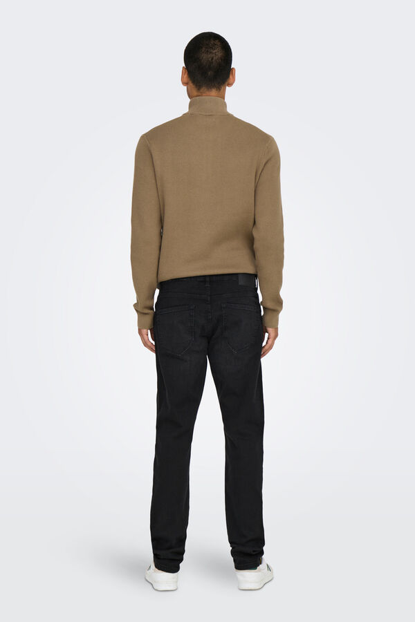Only & Sons Regular fit jeans black