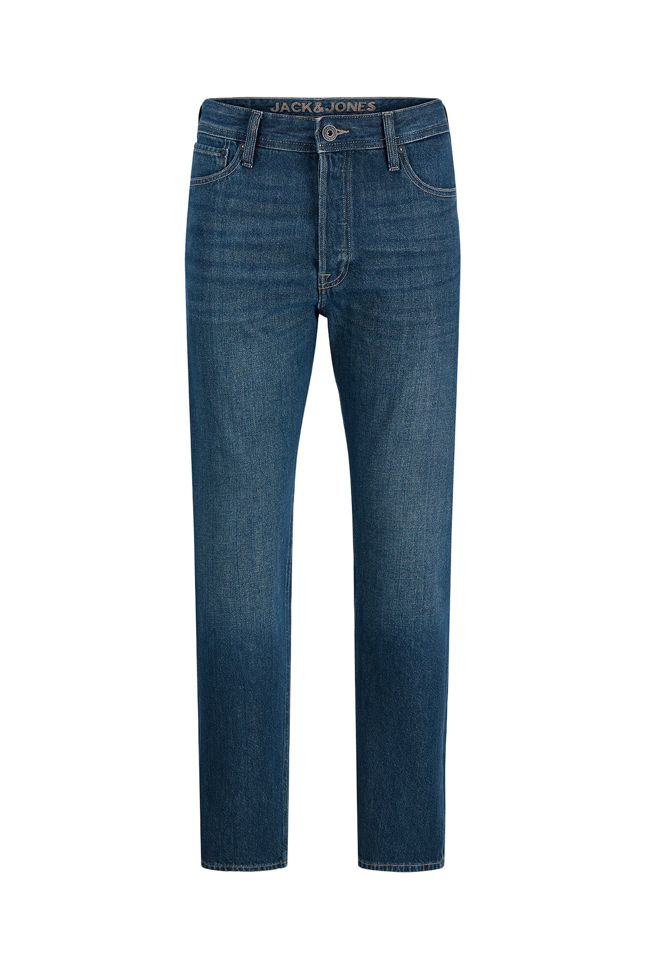 Jack & Jones Baumwoll-Relaxed-Fit High-Waist Jeans