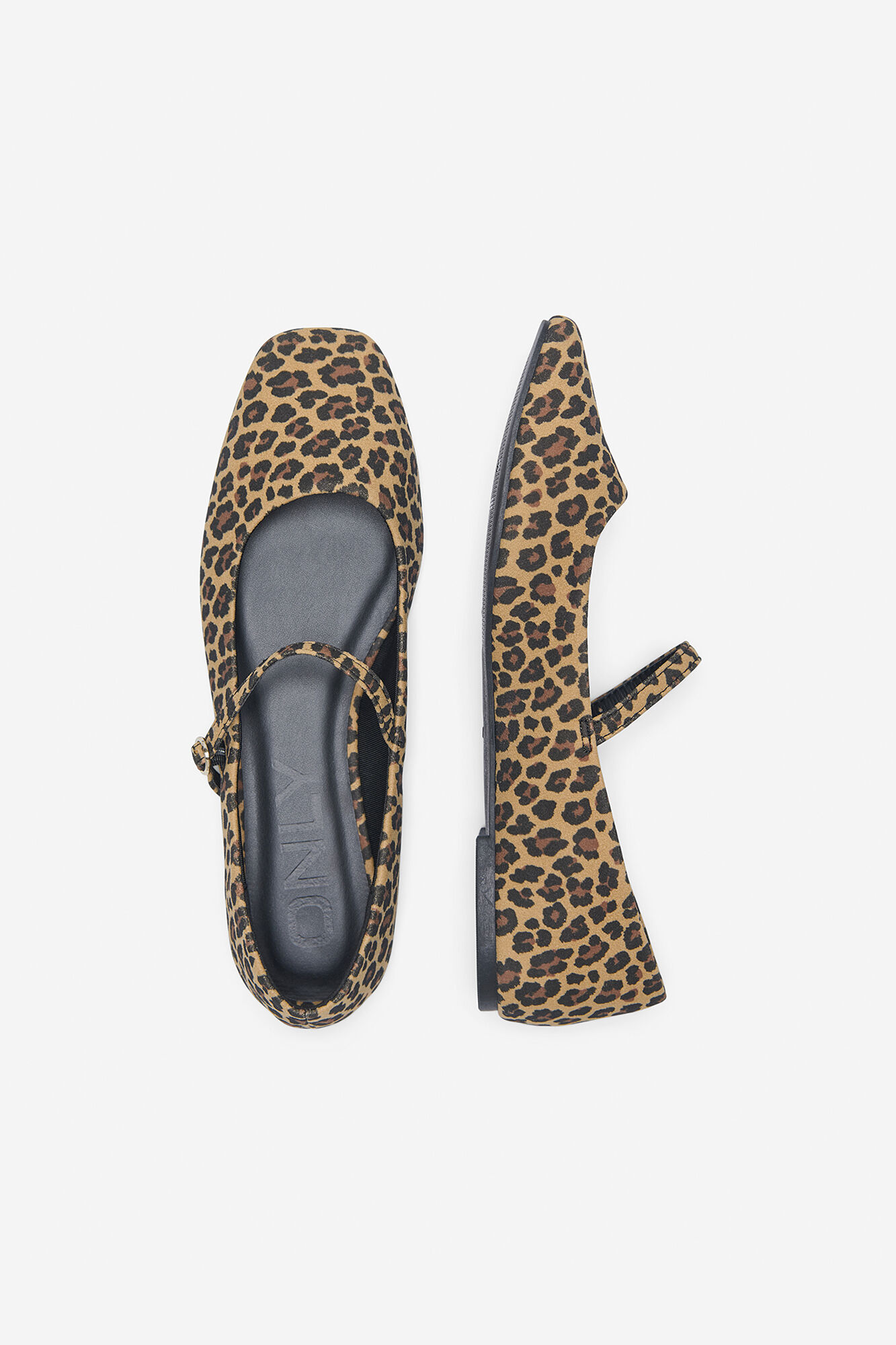 Only Bailarina plana bico quadrado