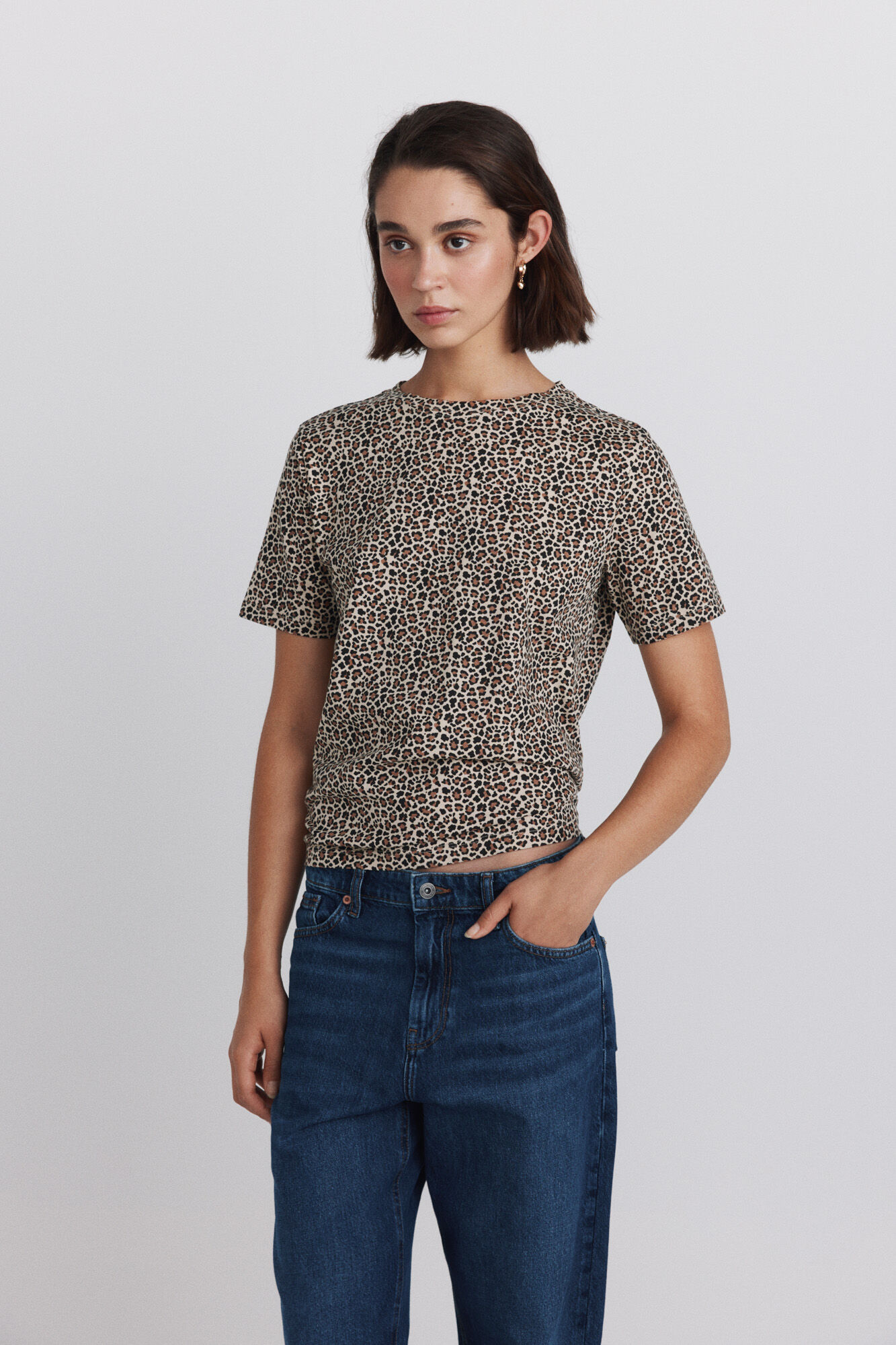 Springfield T-shirt imprim&eacute; animal