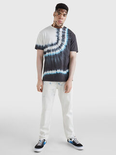 Springfield T-shirt Tommy Jeans Tie Dye natural