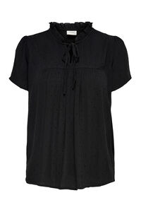 JDY Blusa manga curta plumeti