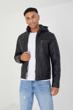 Brave Soul Casaco de motociclista com capuz