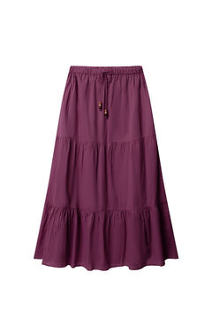 Springfield Midi skirt with V-shaped cuts