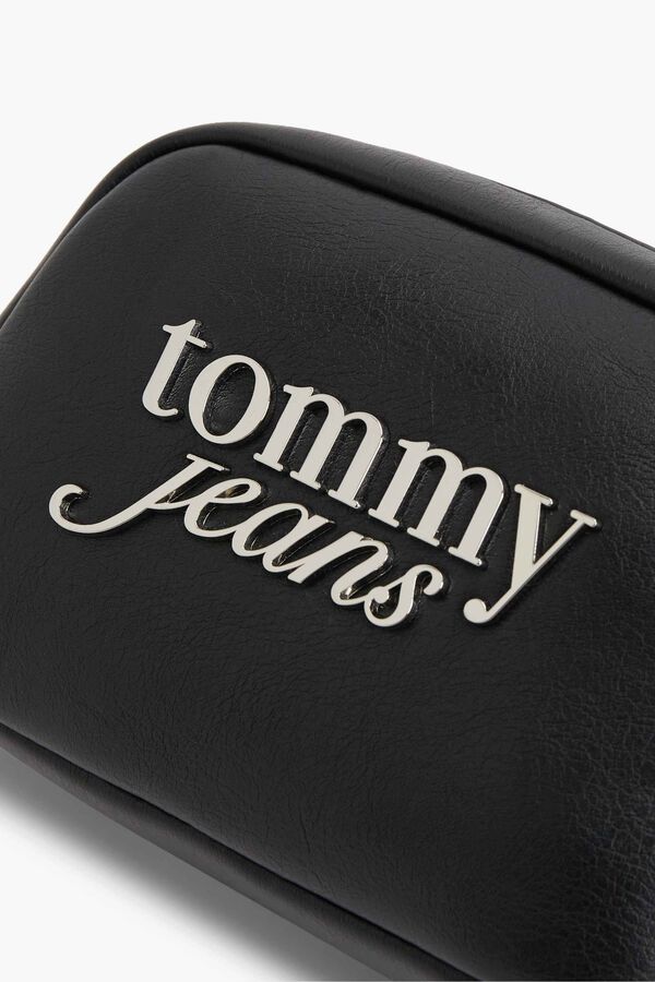 Tommy Jeans Bolso bandolera negro