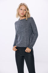 Springfield Crystal studded sweater grey mix