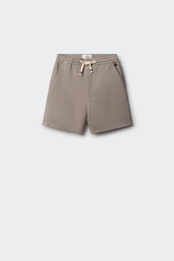 Springfield Kids Bermuda chino knit ni&ntilde;o gris