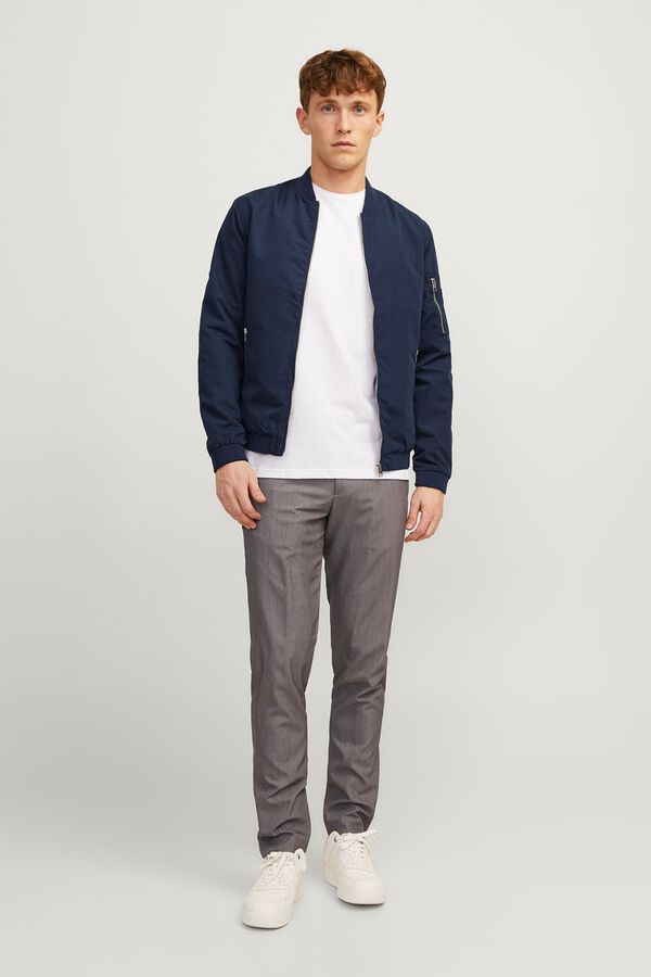 Jack & Jones Recycled bomber jacket blue