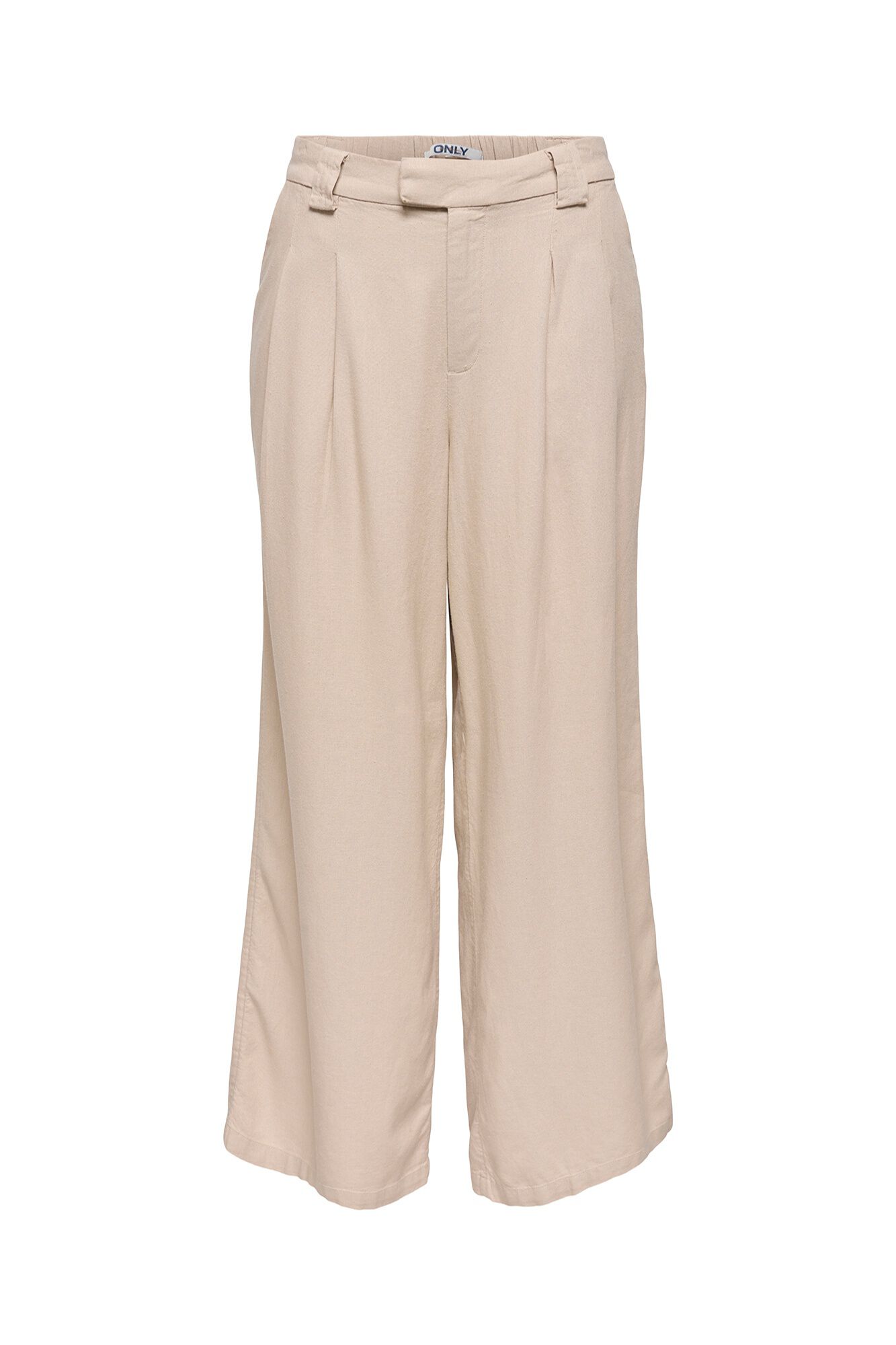 Only Pantal&oacute;n wide de lino