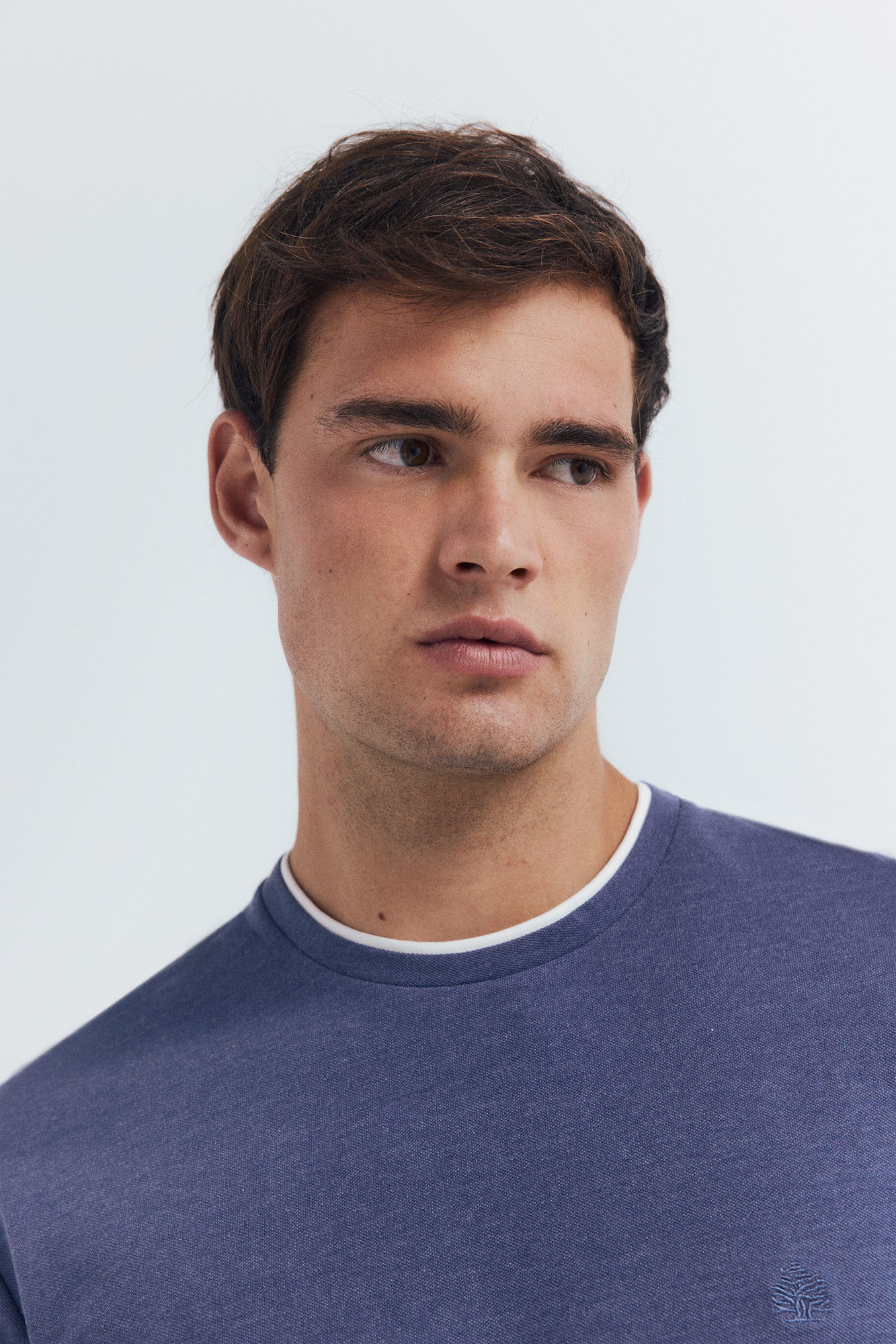 Springfield Double melange long sleeve T-shirt