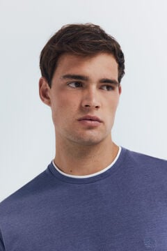 Springfield Double melange long sleeve T-shirt