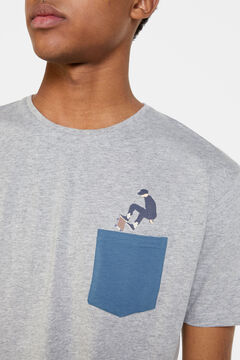 Springfield Pijama corte skate azul claro