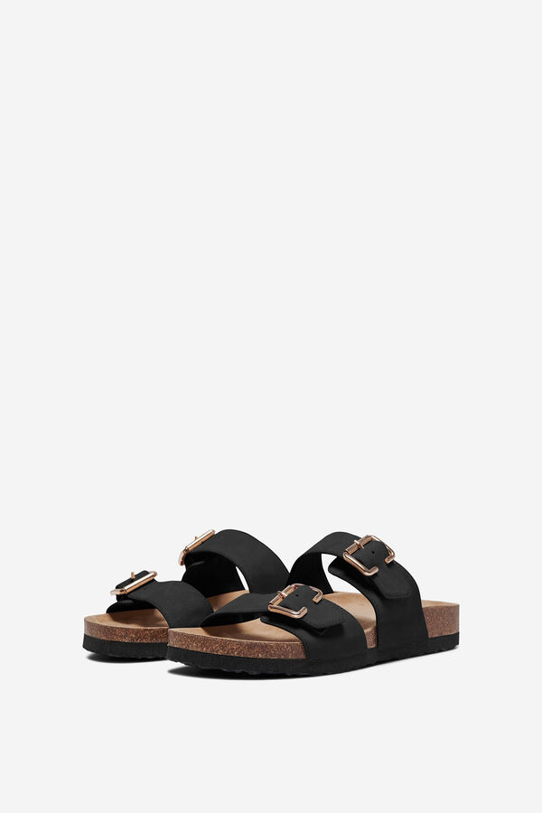 Only Flat sandal noir