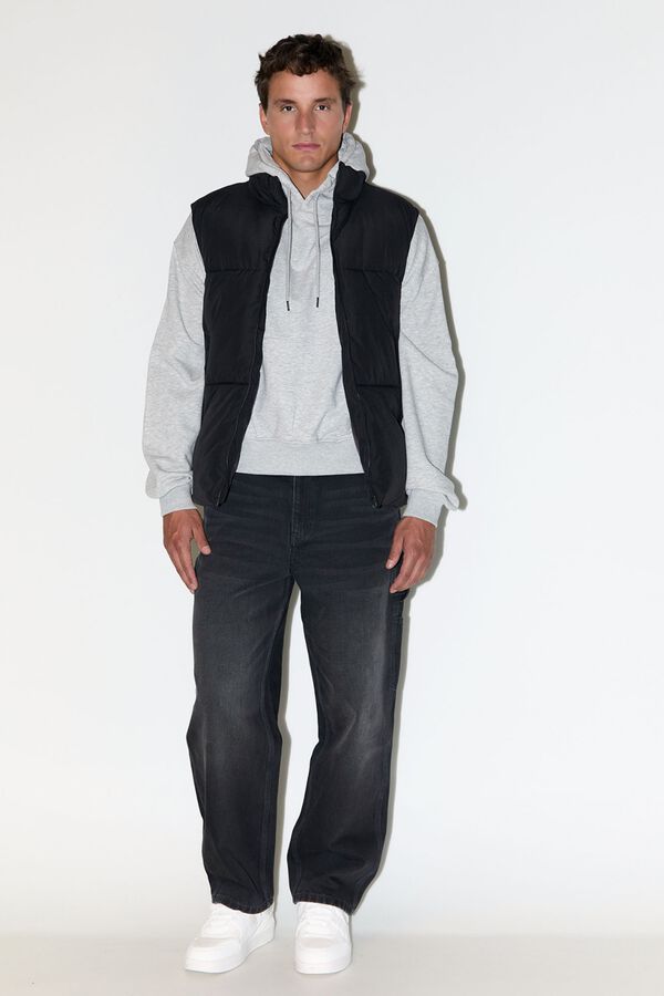 Balmohk Puffer gilet black