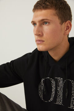 Springfield Sweat-shirt capuche on noir