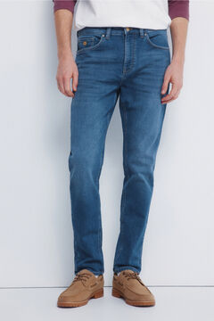 Springfield Jeans en knit denim slim fit