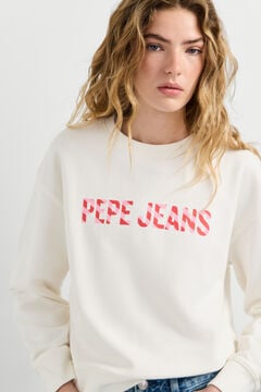 Pepe Jeans Sudadera cuello redondo logo