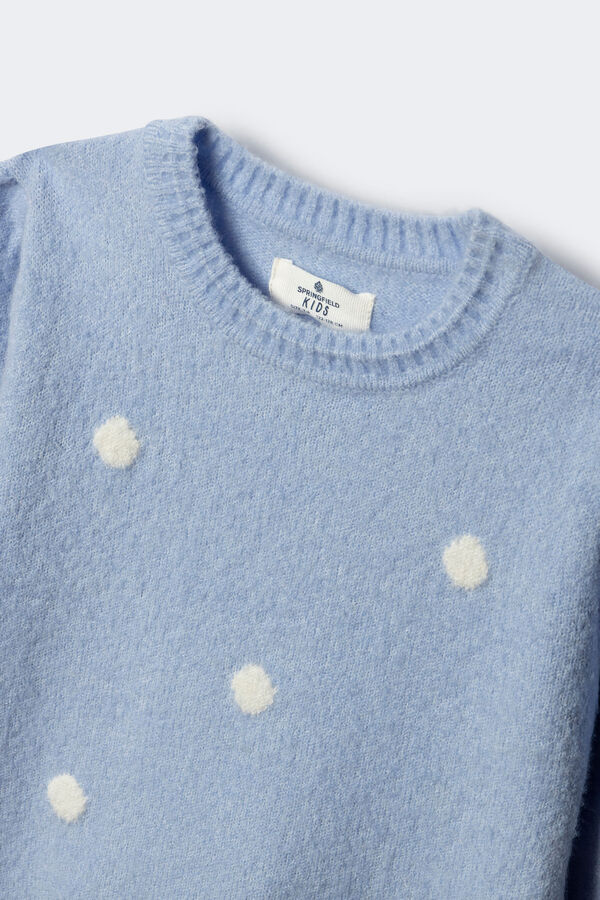 Springfield Kids Devojački tufne sa džemper Plava