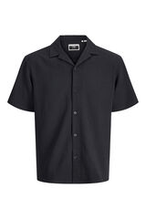 Jack & Jones Resort short sleeve shirt Crna