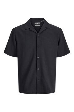Jack & Jones Camisa resort manga corta tejido plano