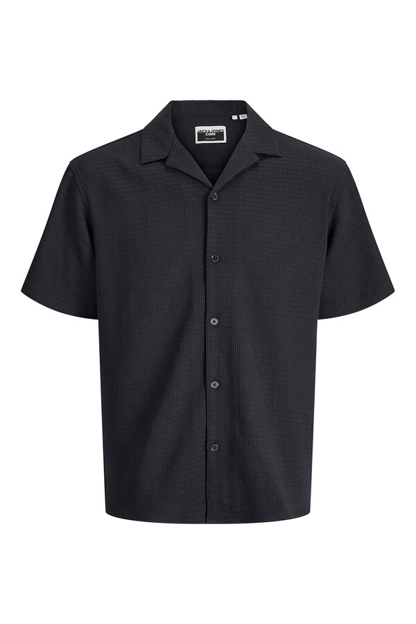 Jack & Jones Resort short sleeve shirt Crna