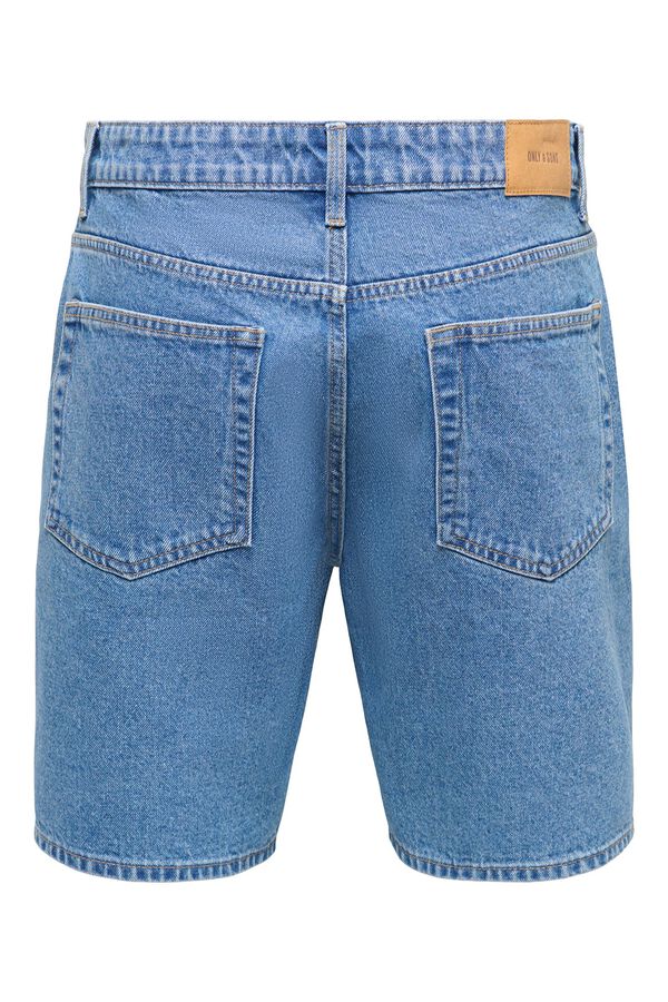 Only & Sons Denim Bermuda shorts blue